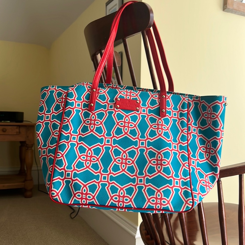 Colorful Kate Spade Bucket Tote